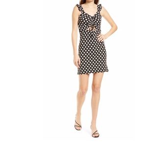 VERO MODA Mary Polka Dot Cutout Detail Jersey 👗